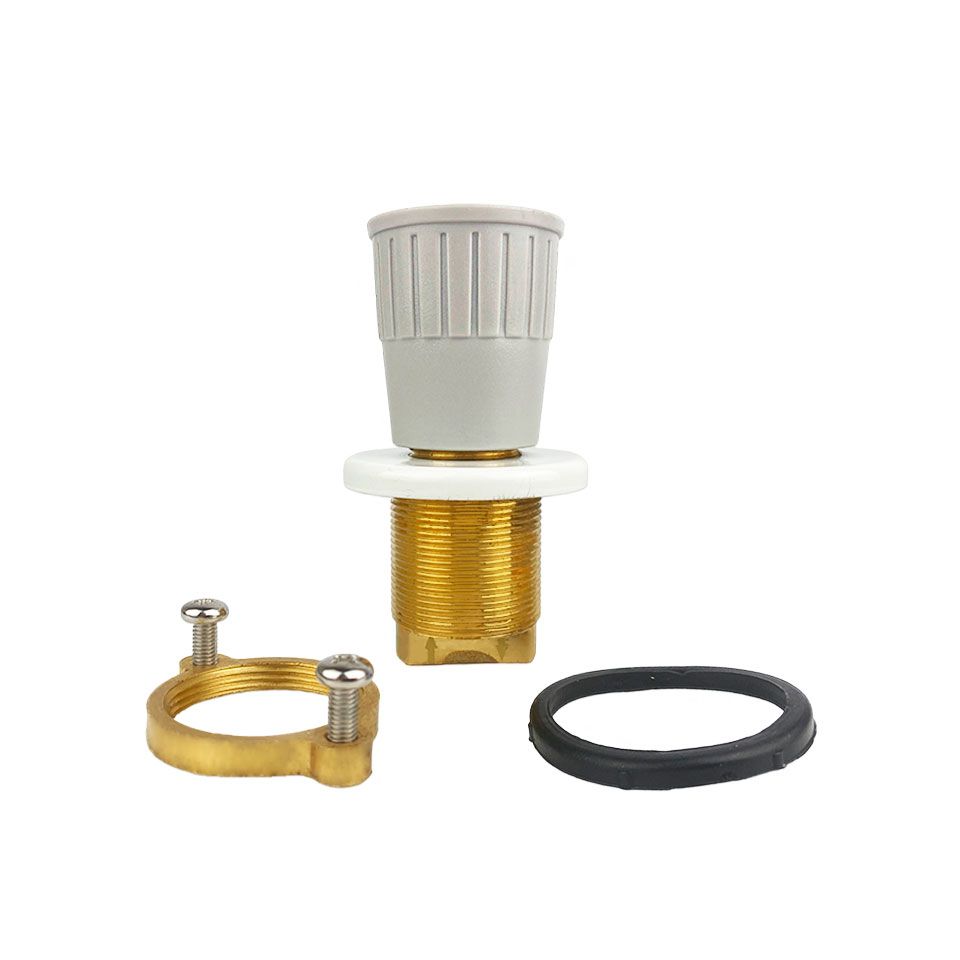 Газовый лабораторный запорный вентиль Stegler VG-35 (латунь, d 55 мм)